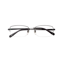 SEIKO Seiko glasses frame mens business titanium alloy half frame narrow frame frame can be equipped with high myopia HT01080