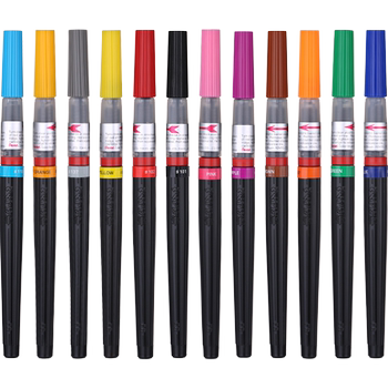 Colorful scientific brushes for painting