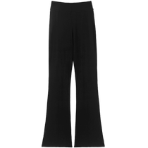 Childrens dance clothes practice clothes girls autumn and winter dance pants Latin dance bell bottoms Chinese dance black pants