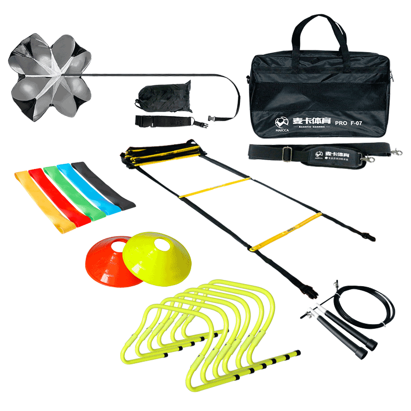 Football training equipment set basketball plate agility ladder