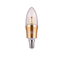 NVC lighting led bulb e27e14 size screw chandelier light source household energy-saving tip candle bulb 100