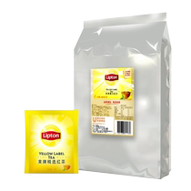 lipton立顿红茶独立纸包装E80袋 盒酒店专用茶叶包商用大包装红茶