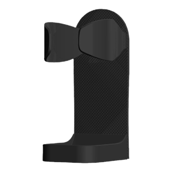 Electric shaver bracket without punching storage rack base