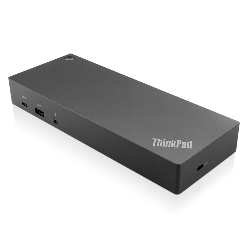 聯想ThinkPad Hybrid USB-C擴展塢 X1 X13 X390 X280 T490 T14 USB筆記本雙4K屏 ...