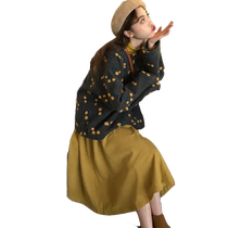 2024 autumn and winter new retro Xiaoyang clothes small fragrant wind blouses professional Korean drama Two suits with half body dress and womens clothing