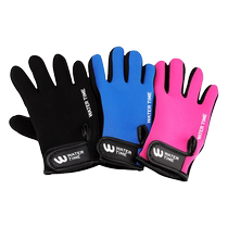 watertime snorkeling deep diving gloves anti-slip fit for warm and abrasion anti-scraping Zsurfing sports gloves