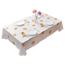 Nappe en TPU sans goût imperméable et résistante à lhuile sans lavage style nordique de célébrité dinternet nappe de table à manger rectangulaire tapis de table basse tissu