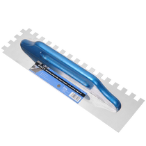 Weneng large extended serrated trowel for large board paving special grout knife tile glue scraper trough trowel mud scraper