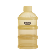 Gugu milk powder box portable out-of-door packaging box baby rice noodle storage tank sealed moisture-proof milk powder bag with three layers