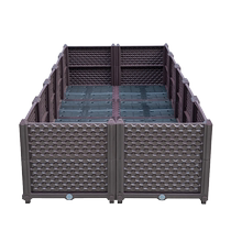 Balcony vegetable planting box extra large rooftop vegetable planting box roof vegetable garden courtyard flower pot flower box outdoor