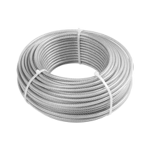 304 stainless steel wire rope lifting thin and soft trailer rope clothesline breeding water pump plastic-coated stainless steel wire rope