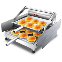 Burger Machine Commercial Fully Automatic Toaster Bilayer Roaster Mini Electric Heating Burger Oven Burger Shop Machine Equipment