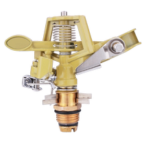 Agricultural irrigation sprinkler rocker nozzle 360-degree rotating lawn garden garden automatic water sprinkler