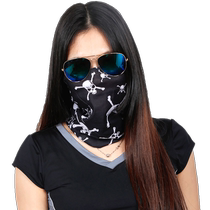 Neck scarf mens magic scarf ice silk summer neck scarf thin sports sunscreen mask female pullover cycling face covering