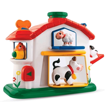 TOLO British original imported childrens educational toys farm animal bounce house interactive toys