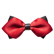 Tidal Penguin Wedding Groom Bow Tie Bow Tie Boy Flowers Child Han Edition Double Layer Silk Quality Jacquard Collar Bow Tie Bow Tie