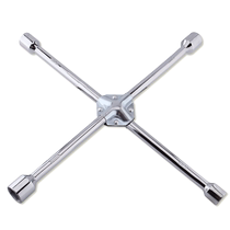 Green forest folding tire wrench cross sleeve car tire wrench car labor-saving tire changing tool multi-functional