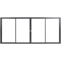 Pasvo 75 Broken Bridge Aluminum Balcony Pushing Ramen Aluminum Alloy Soundproof Glass Door Living Room Kitchenette push-pull mobile door customization