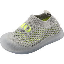 1 to 2 years old baby boy soft-soled non-slip sports shoes childrens shoes spring and autumn new baby girl mesh shoes single shoes