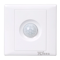 Tuoanda human body infrared sensor switch intelligent delay switch 220VLED light sensor corridor type 86