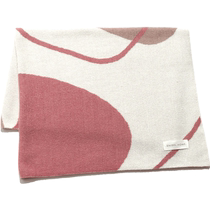 SNIDEL HOME spring and summer artistic color block line printing home blanket SHGG212221