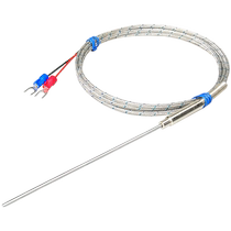 Бронированная термопара K-типа WRNK-191 электрическая термопара гибкая игла Pt100 E J T датчик температуры
