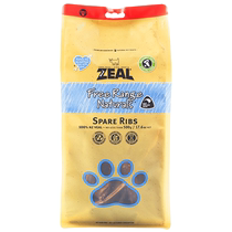 ZEAL New Zealand imported air-dried veal ribs ox tongue dog snacks 125g veal ribs teeth grinding and healthy teeth 500g