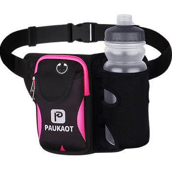 Paukaot running mobile phone waist bag outdoor sports marathon equipment men and women fitness kettle bag mountaineering and cycling
