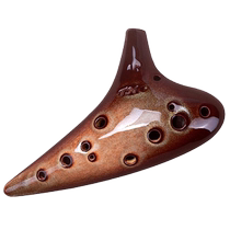 TNG Ocarina Western Pottery Xun 12 Holes Twelve Holes AC SC SF Alto C Key Kiln Color Changing Treble SG Ocarina