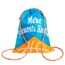 Kuangmi basketball bag training girdle ball bag student drawstring bag football volleyball childrens sports backpack