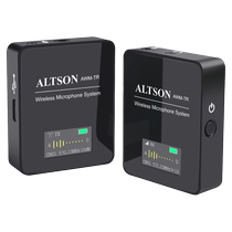 Aoteson AWM-TR Wireless Microphone Lavalier Little Bee Daily Vlog Live Interview Monitoring Radio Equipment Professional Outdoor Short Video Douyin Shooting Noise Reduction Microphone Recording