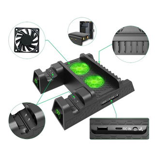 Base de enfriamiento del ventilador xbox soporte de mango xbox