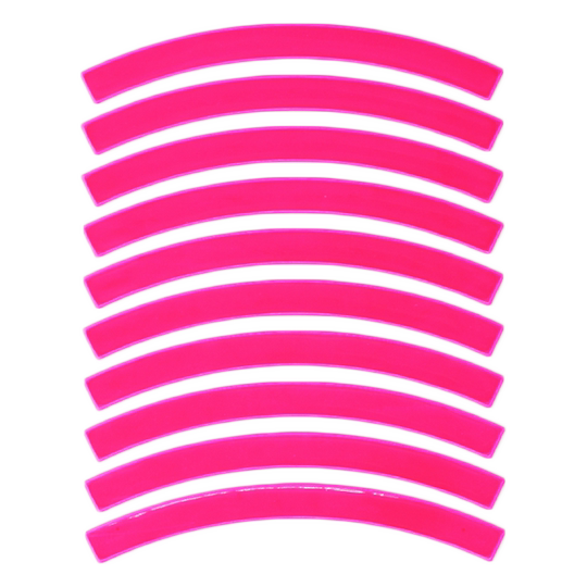 儿童平衡车反光贴轮胎装饰改色夜光贴纸自行车轮子反光条夜骑车灯