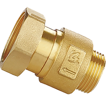 Water meter check valve anti-rotation idling anti-interference union one-way 4 minutes 6 minutes household tap water meter front check valve