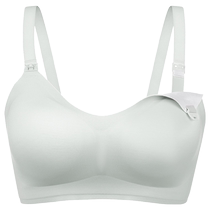 HSIA Xia big breast exclusive nursing bra for women breastfeeding seamless buckle thin style no wire bra