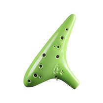 Fengya ocarina 12-hole ocarina for beginners to send teaching materials color-glazed ocarina for beginners 12-hole ocarina alto ac