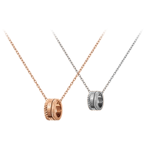 (Qixi Festival Gift) DW Necklace Couple Same Style Kaleidoscope Series Fashion Personalized Couple Chain Jewelry