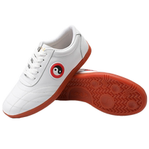 Tai Chi shoes for men with tendon soles genuine leather autumn and winter Tai Chi training shoes for women soft cow leather martial arts training shoes martial arts impression
