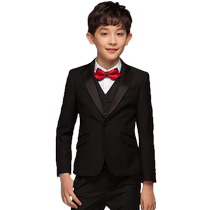 Childrens suit suit boys flower girl dress suit medium and large childrens Korean version childrens suit for male piano performance spring and summer