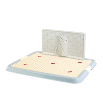 Wall grid dog toilet anti-pee splash Teddy Bichon urinal potty dog ​​toilet female and male dog pet supplies