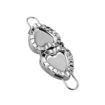 Dumpling-making artifact stainless steel dumpling-making tool household handmade dumpling mold flower shape heart-shaped creative pattern