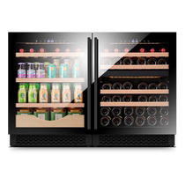XUANFEI Xuanfei ice bar home living room refrigerated cabinet embedded red wine cabinet constant temperature wine cabinet air-cooled ultra-thin