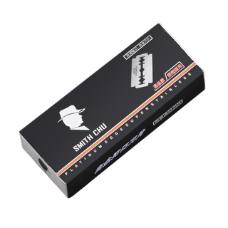 理发店老式剃刀刀片刮胡须刀不锈钢双面刀片老式剃须刀刮脸刀刀片