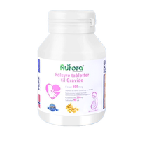 Aurora Pregnancy Folic Acid Tablets for Pregnancy Natural Multivitamin High Content Imported Pregnancy 90 Tablets Special for Pregnant Women