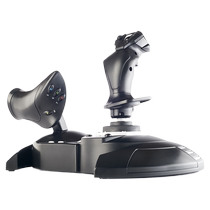 Thrust Master Two-hand Simulation Flight Joystick Simulator Peripheral XBOX Computer T Flight Hotas One Game Controller Aircraft Throttle Stick Thrust Master Thru