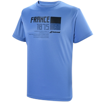 Babolat official comfortable and breathable mens round neck short-sleeved T-shirt Babolat tennis training suit