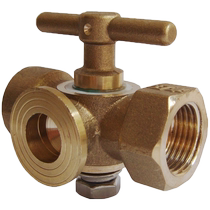 All copper thickened 4 points-M20x1 5 three-way plug valve boiler Cock pressure gauge three-way plug valve high pressure