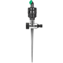 Garden gardening watering lawn sprinkler automatic sprinkler rotating sprinkler head 360 degree greening sprinkler irrigation vegetable irrigation