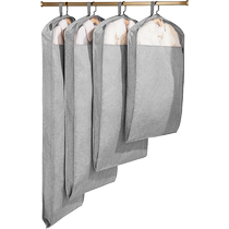 Clothes dust cover 2022 new dust bag coat cover breathable and moisture-proof transparent hanging household coat cover hanging clothes bag
