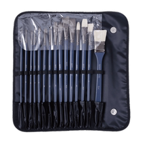 Montmartre Oil Paint Brush Set Acrylic Water Chalk Brush Fan-shaped Pen Color Painting Beginner Hand-painted Wall Painting Color Pen Oil Painting Watercolor Pigment Brush Set